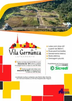 Imagem do anúncio: Vendo Terreno / Lote / Condomínio Em Herval Do Oeste, Santa Catarina No Bairro São Vicente - Cód. 4853a1cedc1a216d09bee2f7e7b019e9