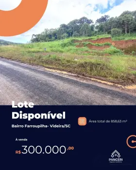 Imagem do anúncio: Vendo Terreno / Lote / Condomínio Em Videira, Santa Catarina No Bairro Farroupilha - Cód. 00ab932071957520b63e7aba0ff1945d