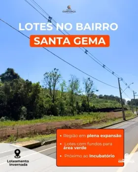 Imagem do anúncio: Vendo Terreno / Lote / Condomínio Em Videira, Santa Catarina No Bairro Santa Gema - Cód. b59c4ff60f8ddb2d154845ac3bf19d18