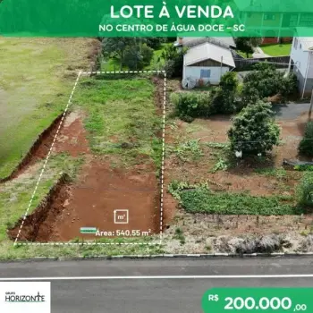 Imagem do anúncio: Vendo Terreno / Lote / Condomínio Em Água Doce, Santa Catarina No Bairro Centro - Cód. b414afcbc17508261c67b34a63b40cc8