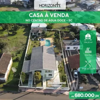 Imagem do anúncio: Vendo Casa Em Água Doce, Santa Catarina No Bairro Centro - Cód. ffb8a99a22747ba8969226216abd2067