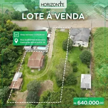 Imagem do anúncio: Vendo Terreno / Lote / Condomínio Em Água Doce, Santa Catarina No Bairro Centro - Cód. 59eac29eed32d4c6a0de6b18bfa00e67