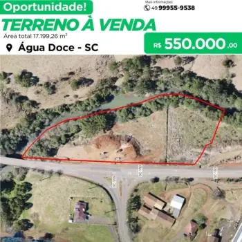 Imagem do anúncio: Vendo Terreno / Lote / Condomínio Em Água Doce, Santa Catarina No Bairro Linha Nova Vicenza  - Cód. b80d0de480cdc86b9b152ccb1ce4e568