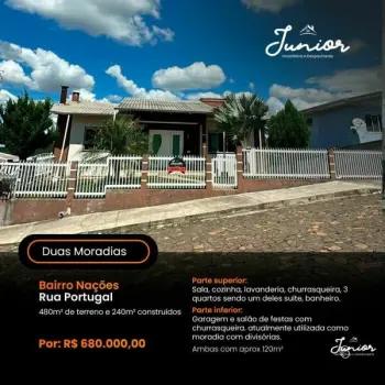 Imagem do anúncio: Vendo Casa Em Fraiburgo, Santa Catarina No Bairro Nações - Cód. 72ee6e93dc9d04e2481b6ae37bf13786