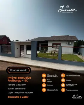 Imagem do anúncio: Vendo Casa Em Fraiburgo, Santa Catarina No Bairro Liberata - Cód. 0c8ffd2d275e8d4f808fc639330ee301
