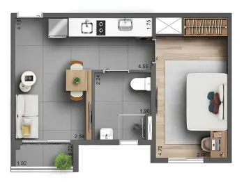 Imagem do anúncio: Vendo Apartamento Em São Paulo, São Paulo No Bairro Ipiranga - Cód. a29cff393ad9c6b41752f61da4538c7f