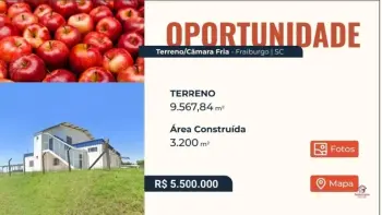 Imagem do anúncio: Vendo Imóvel Comercial Em Fraiburgo, Santa Catarina No Bairro Butiá Verde - Cód. c1626250c28a788099639441131513b7
